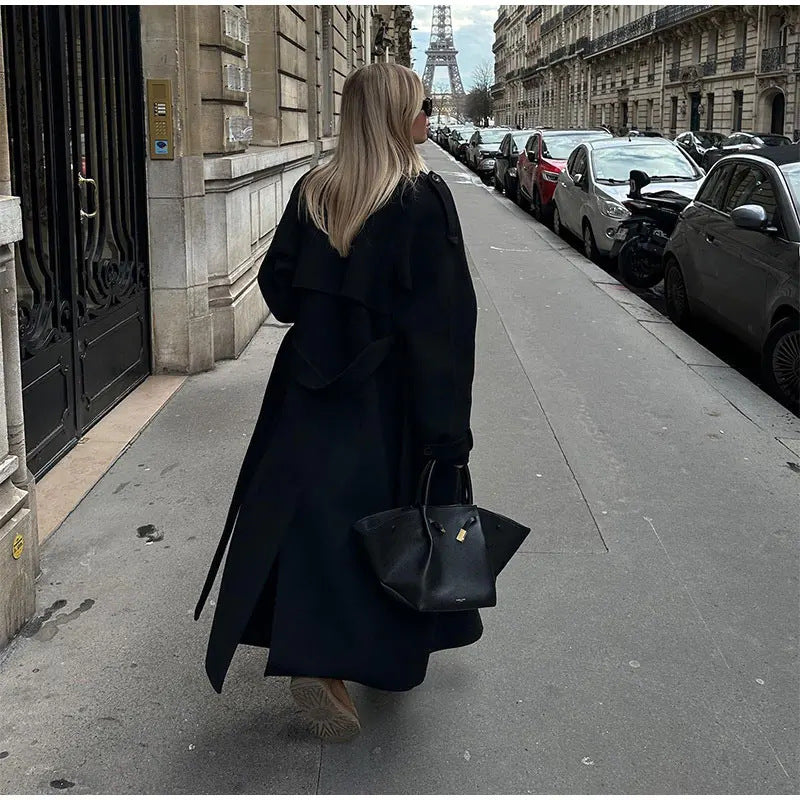 Chic Oversized Trench Coat