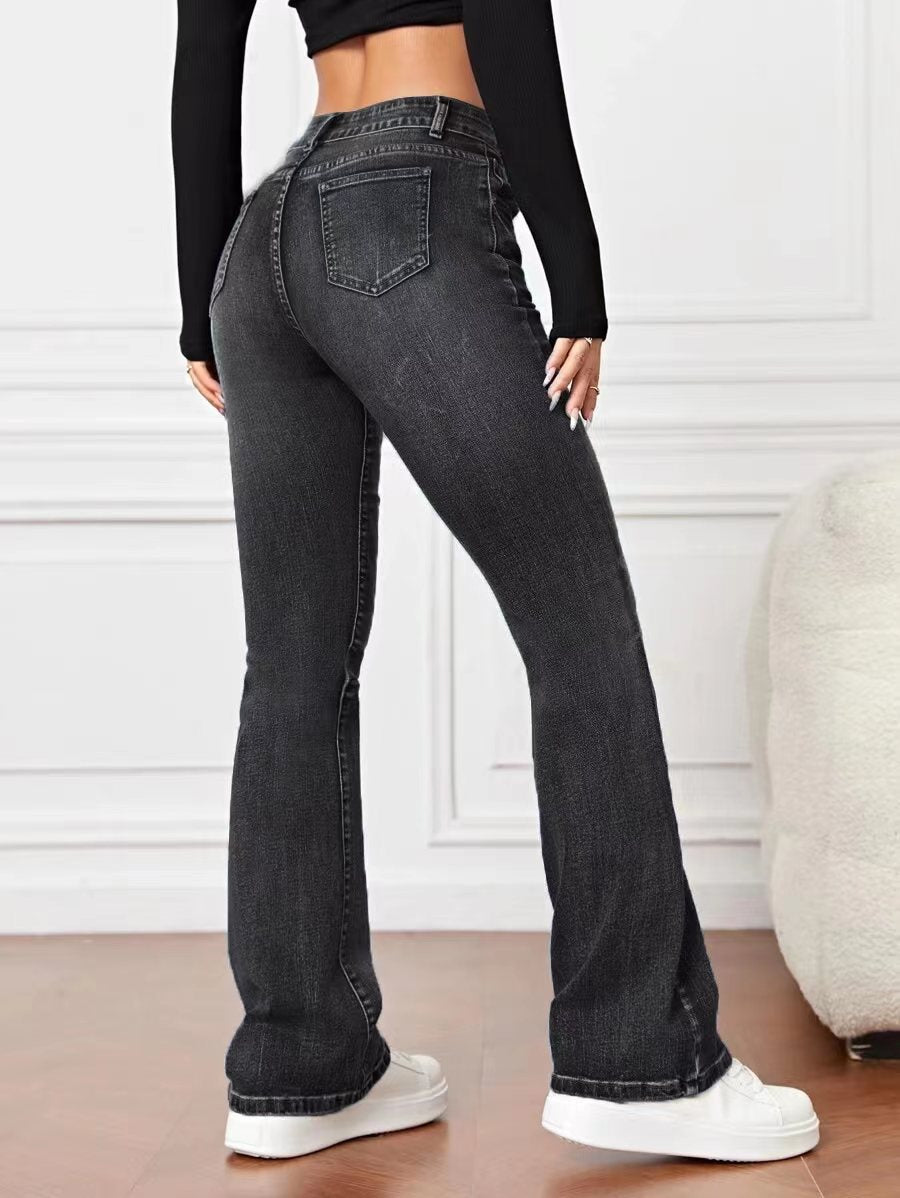 Sculpt Fit High Waist Bootcut Jeans – Slimming &amp; Comfortable Denim Pants