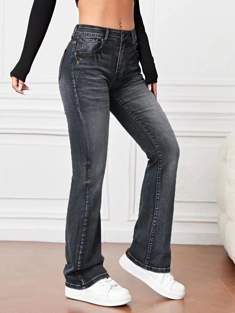 Sculpt Fit High Waist Bootcut Jeans – Slimming &amp; Comfortable Denim Pants