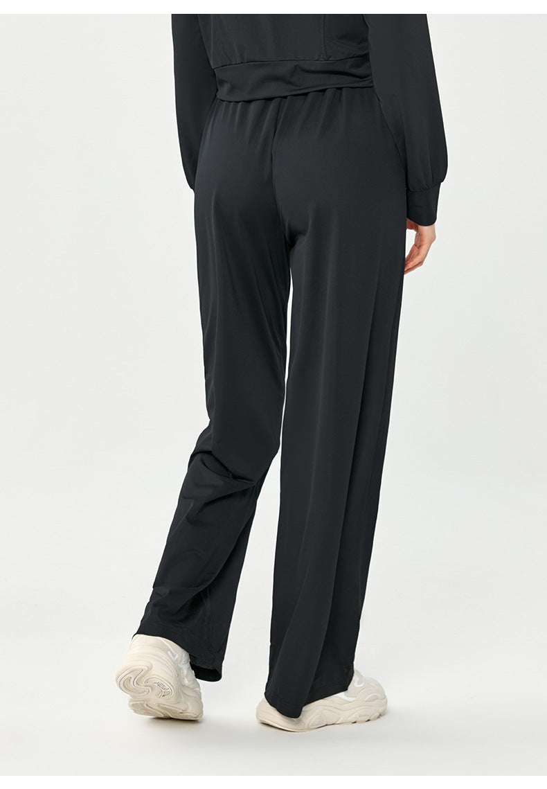 Relaxed Fit Wide-Leg Pants