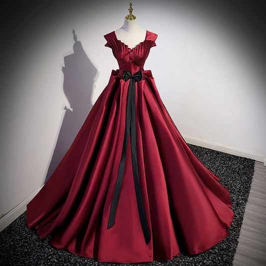 Crimson Royal Gown