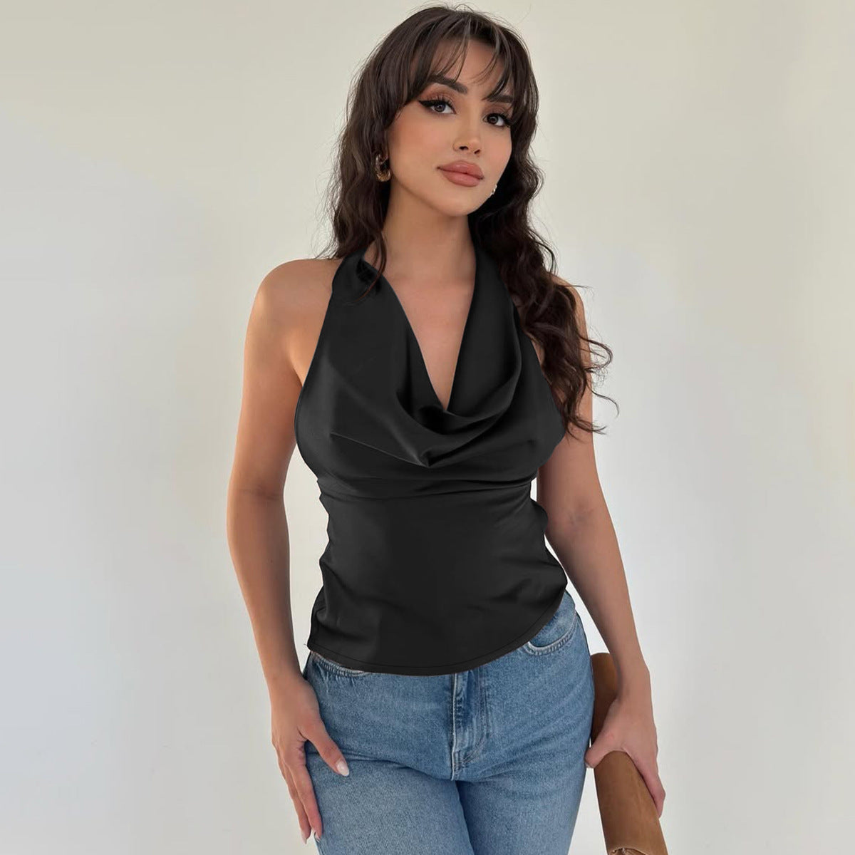 Scarlet Drape Top