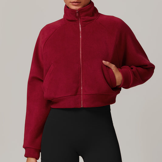 Ruby Fleecejacke mit Reißverschluss