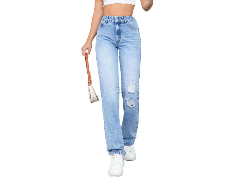 Casual Distressed Jeans