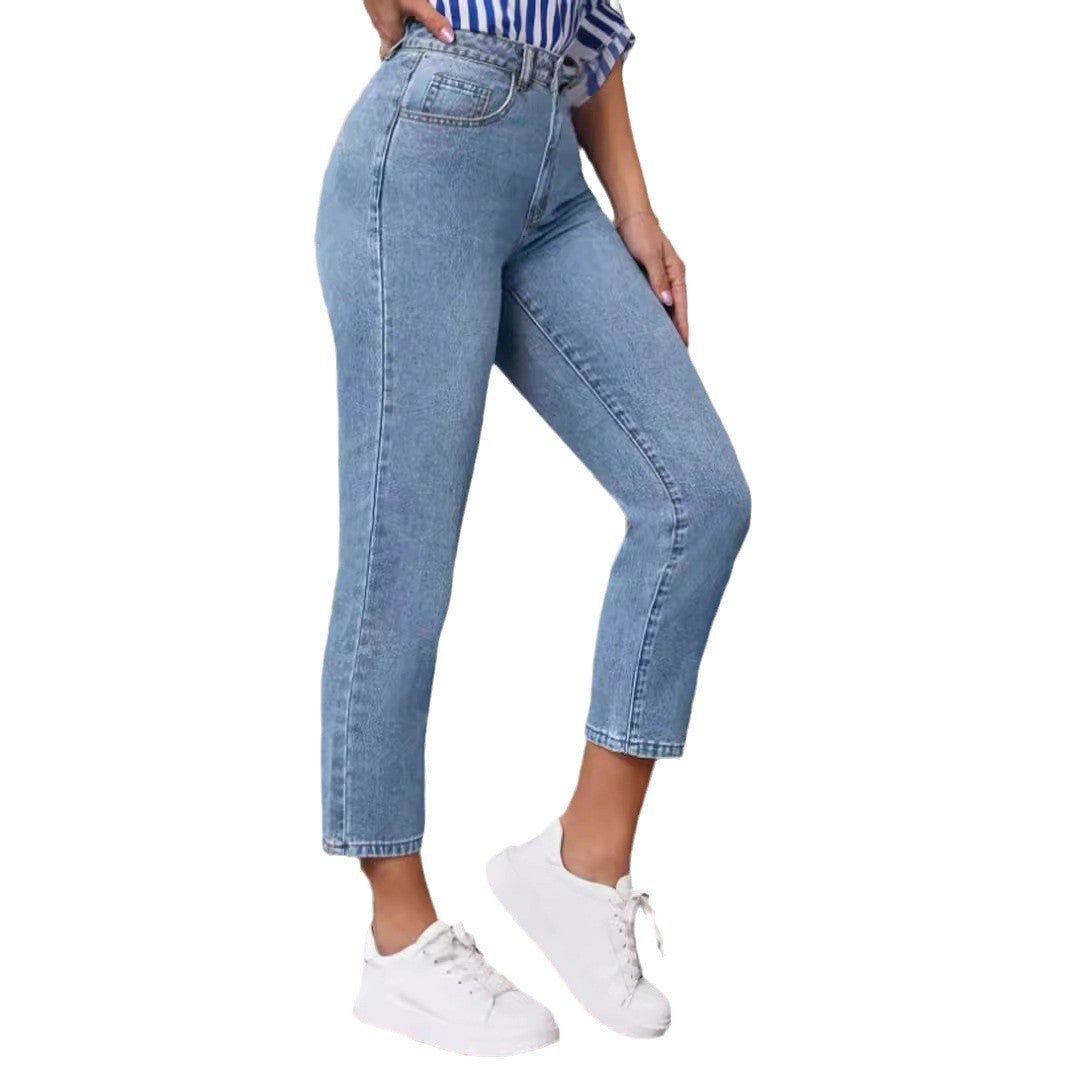 Classic High-Waisted Mom Jeans