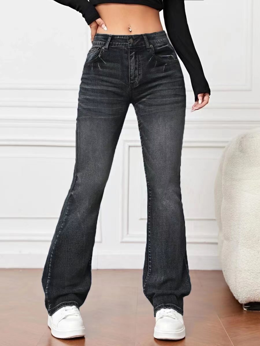 Sculpt Fit High Waist Bootcut Jeans – Slimming &amp; Comfortable Denim Pants