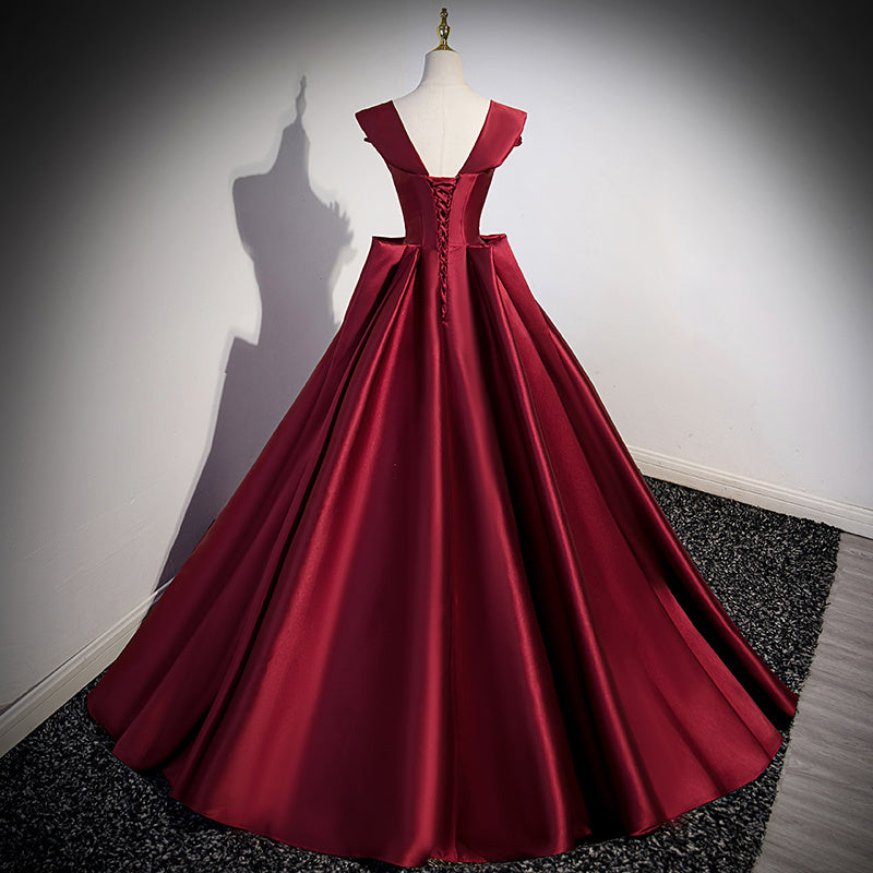 Crimson Royal Gown